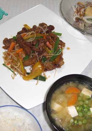 水菜とﾁｸﾜと舞茸のﾜｻﾋﾞ味噌ﾏﾖ胡麻-レシピのメイン写真
