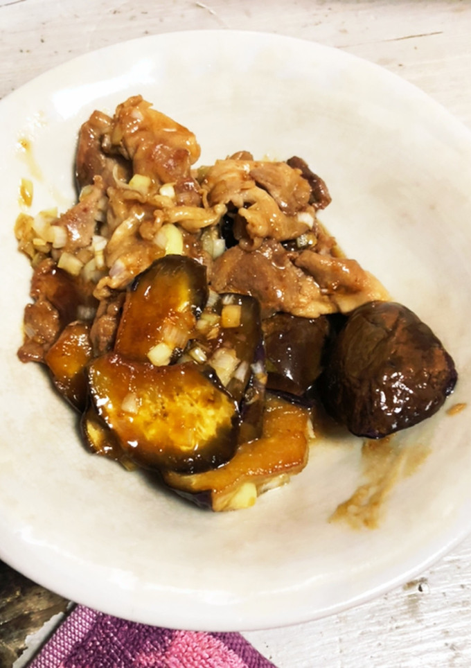 しみしみナスと豚肉の中華ダレ炒め-レシピのメイン写真