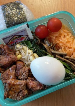 高校生男子弁当　169-レシピのメイン写真
