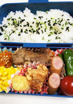 中学生のお弁当-レシピのメイン写真