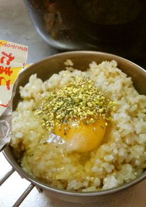 最速の卵たまごふりかけかけごはん-レシピのメイン写真