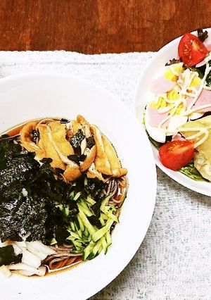 冷やしきつねそば-レシピのメイン写真