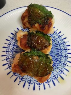 鳥ささみの大葉巻きソテー-レシピのメイン写真