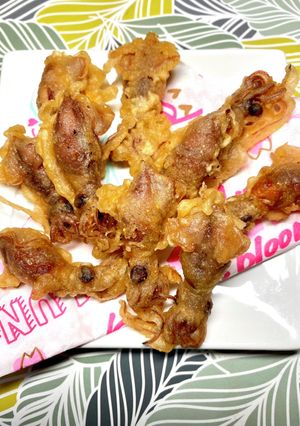 ホタルイカの唐揚げ-レシピのメイン写真