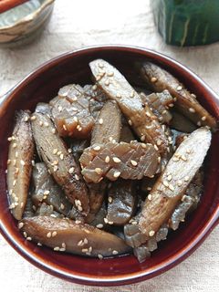 こんにゃくとごぼうの甘辛煮-レシピのメイン写真