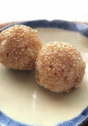お米で！トースターで！簡単！胡麻団子-レシピのメイン写真