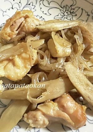 簡単！美味しい！鶏ゴボウ-レシピのメイン写真
