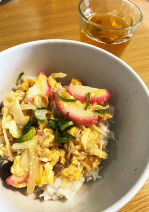 10分で完成！レンジで簡単木の葉丼-レシピのメイン写真