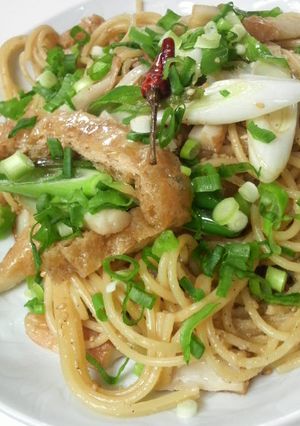 節約なのに絶品★ちくわ揚げペペロンチーノ-レシピのメイン写真