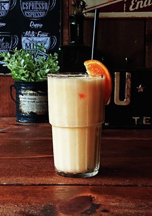 おうちカフェ★オレンジヨーグルトジュース-レシピのメイン写真