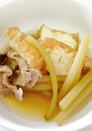 春に食べたい♡【ツワの煮しめ】-レシピのメイン写真