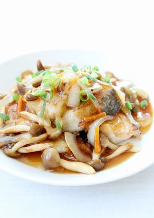 香ばしくて優しい【鱈の甘酢あんかけ】-レシピのメイン写真