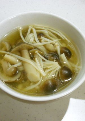 簡単きのこのスープ-レシピのメイン写真