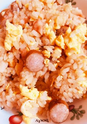 ズボラ飯〜チャーハン風〜-レシピのメイン写真