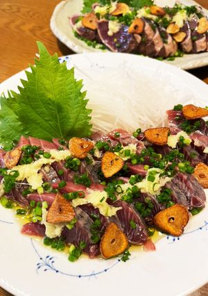 カツオのたたき☆白ご飯おかわり確定♡-レシピのメイン写真