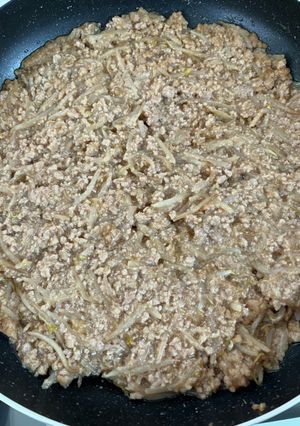 もやしと豚ひき肉のピリ辛味噌丼-レシピのメイン写真