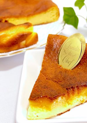 簡単！絶品！ベイクドチーズケーキ！-レシピのメイン写真