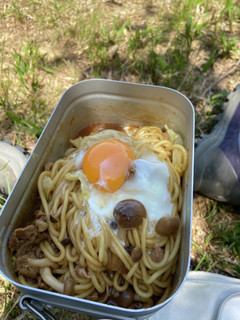 メスティンで作る焼きそば(山ごはん)-レシピのメイン写真