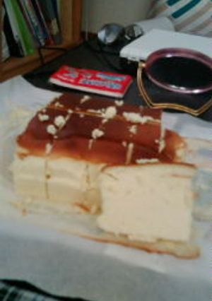 スフレチーズケーキ-レシピのメイン写真
