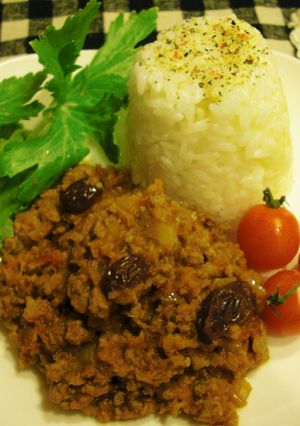 レンジ活用で時間短縮キーマカレー！-レシピのメイン写真