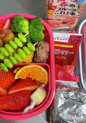 ♡ 初めての娘のお弁当 3歳児お弁当 ♡-レシピのメイン写真