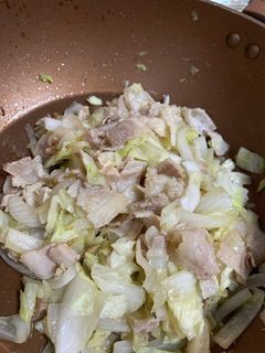 キャベツと豚肉の炒め物 -レシピのメイン写真
