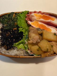 梅ひじき弁当-レシピのメイン写真