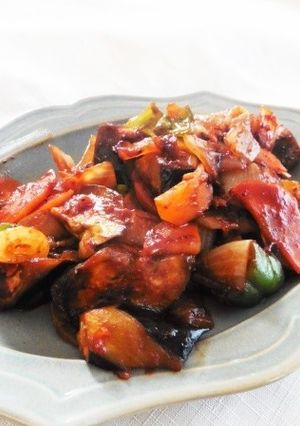 たっぷり野菜のみそだれケチャップ炒め-レシピのメイン写真