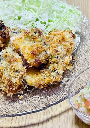 今日の晩御飯!簡単!鮭のパン粉焼き-レシピのメイン写真