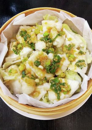 せいろ蒸し10分☆鶏むね肉のよだれ鶏-レシピのメイン写真