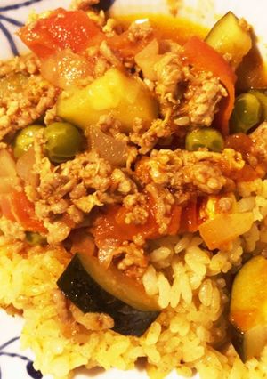 トマトとズッキーニのカレー-レシピのメイン写真