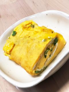 ネギ入り卵焼き-レシピのメイン写真