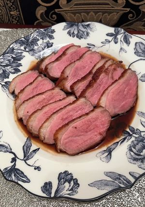 鴨のロースト 甘酸っぱいバルサミコソース-レシピのメイン写真