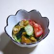 中華風なめこの酢のもの