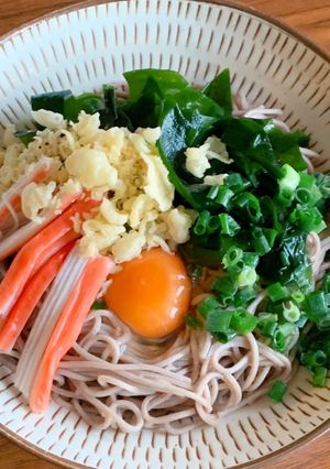 わかめそば-レシピのメイン写真