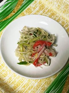 切り干し大根の酢の物-レシピのメイン写真