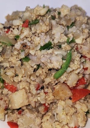 カリフラワー米炒飯-レシピのメイン写真