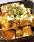 ♬超簡単！「厚揚げのカレーチーズ炒め」♬