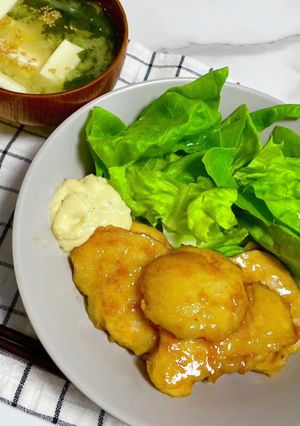 ヘルシー 鶏むねチキン南蛮-レシピのメイン写真