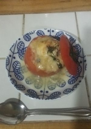 丸ごとトマトの豆乳グラタン-レシピのメイン写真