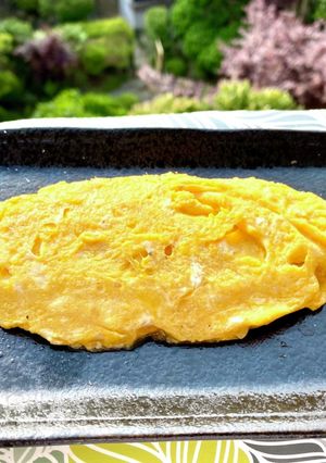 生パン粉入りオムレツ-レシピのメイン写真
