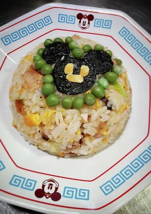 ミッキーの炒飯！❨(@≧↺≦@)❩wノ-レシピのメイン写真