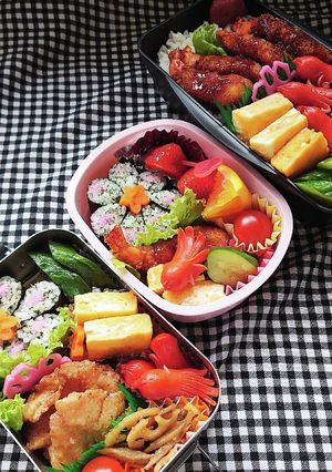❜22/5/13 　3兄妹弁当-レシピのメイン写真