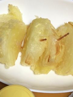 新玉ねぎ天ぷら-レシピのメイン写真