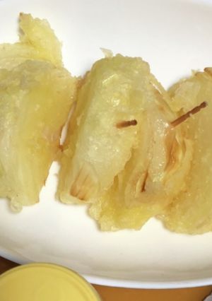新玉ねぎ天ぷら-レシピのメイン写真
