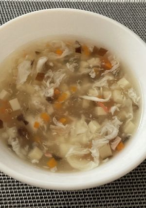 余った卵白消費に！本場の中華とろみスープ-レシピのメイン写真
