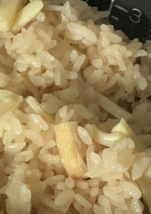 タケノコ消費タケノコたっぷりタケノコご飯-レシピのメイン写真