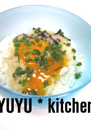 私の一人ランチ♪とろろ塩昆布ご飯-レシピのメイン写真