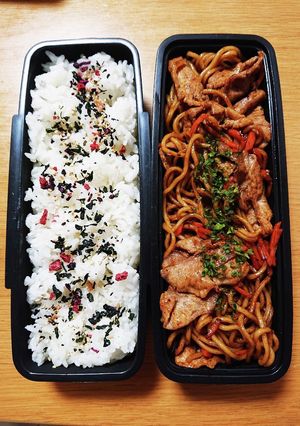 R4/5/13 手抜き弁当-レシピのメイン写真