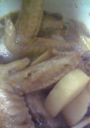 手羽先と大根の煮物　胡椒風味-レシピのメイン写真